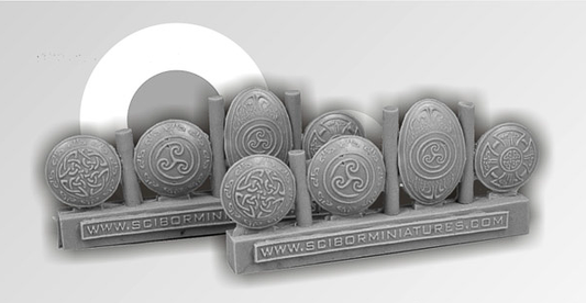Dwarves Shields Scibor Monsterous Miniatures