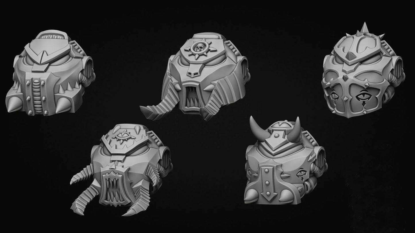 Liber Daemonica - Helmets Model “TDA” Type Black