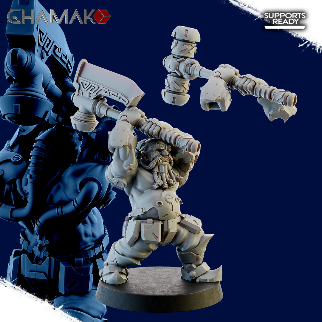 Guild Of Ironkin Furious Berserkers by Wargame Exclusive