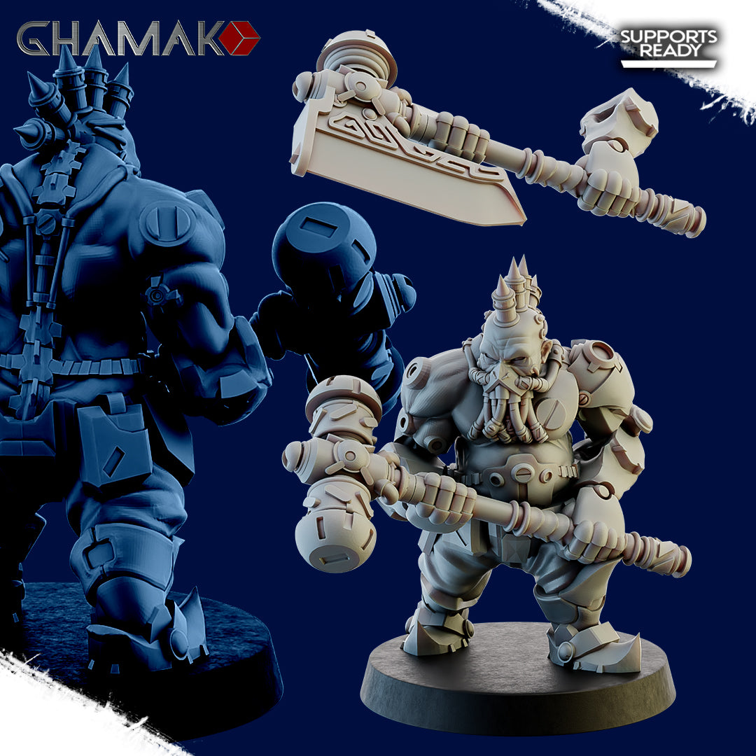 Guild Of Ironkin Furious Berserkers by Wargame Exclusive