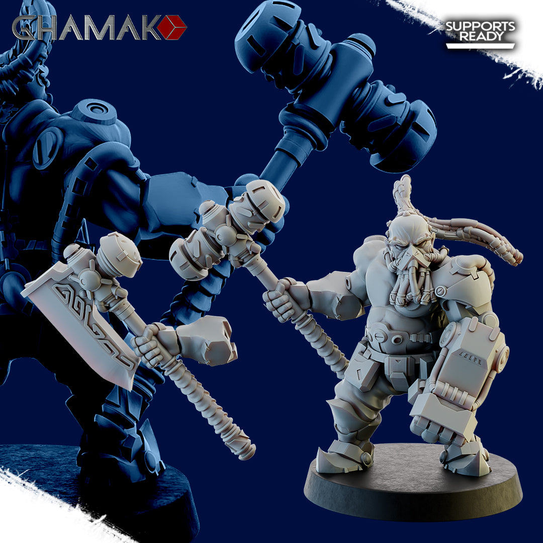 Guild Of Ironkin Furious Berserkers by Wargame Exclusive