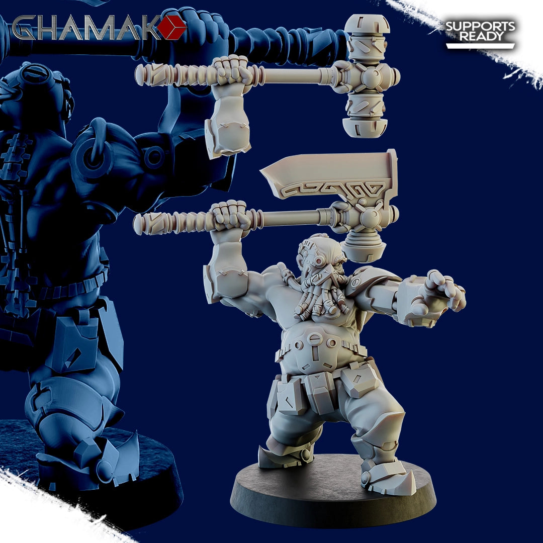 Guild Of Ironkin Furious Berserkers by Wargame Exclusive