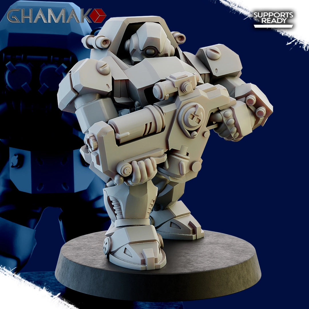 Guild Of Ironkin Border Warriors model kit by Wargame Exclusive