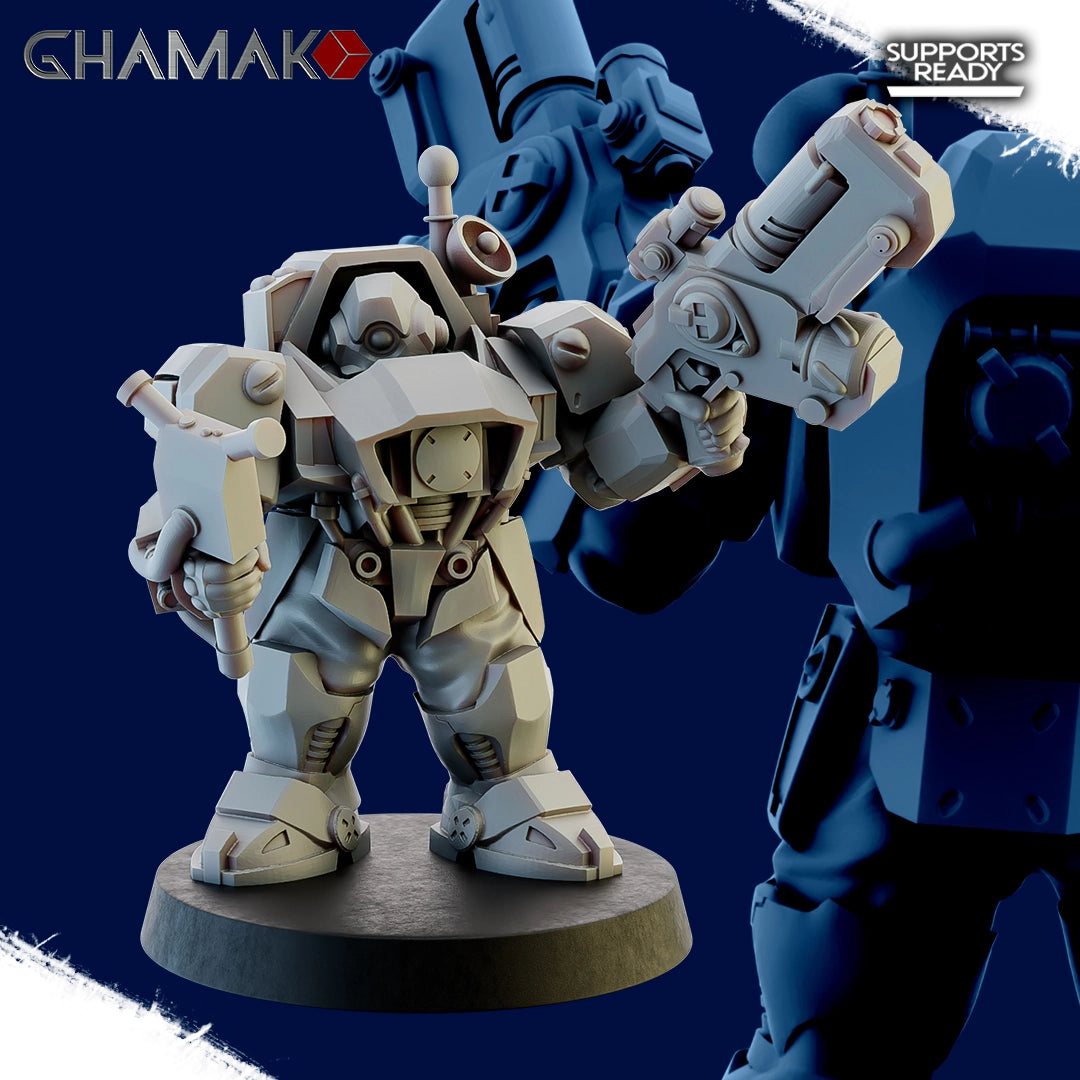 Guild Of Ironkin Border Warriors model kit by Wargame Exclusive