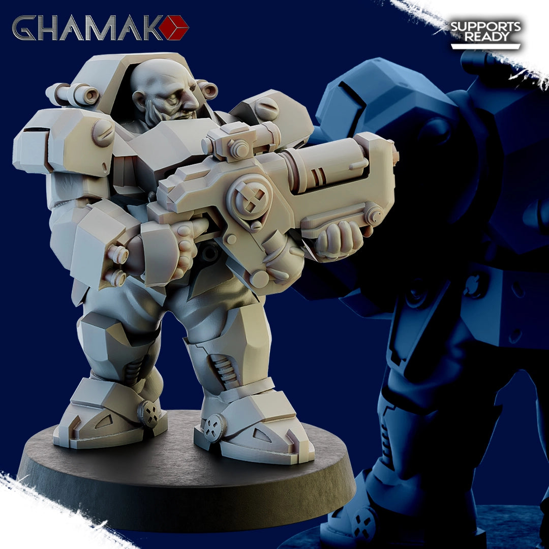 Guild Of Ironkin Border Warriors model kit by Wargame Exclusive