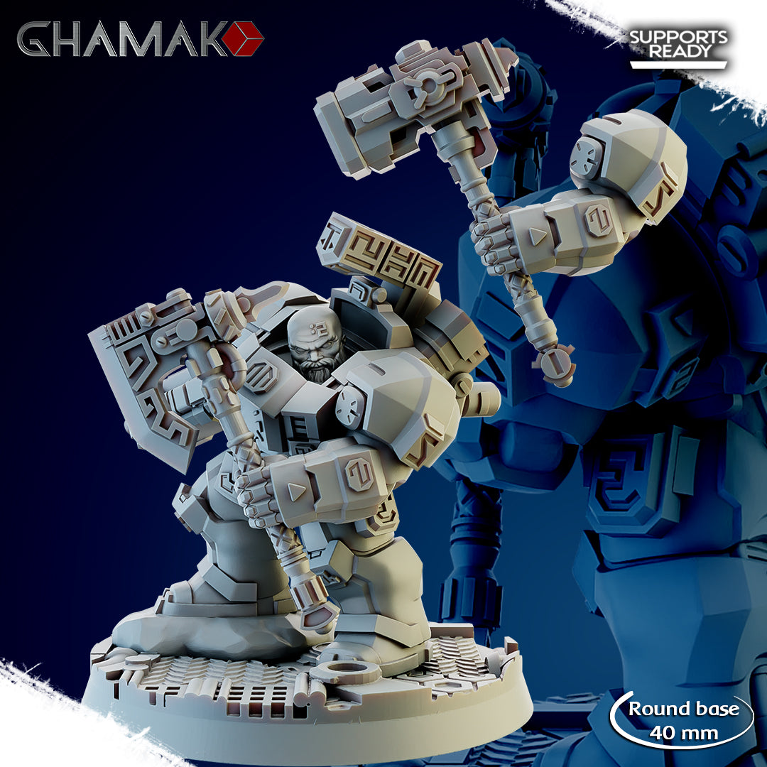 Guild Of Ironkin Rune Champion by Wargame Exclusive