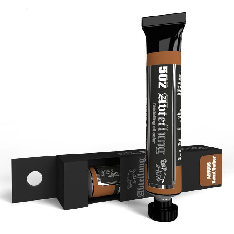 ABT006 Abteilung 502: Modelling Oil Color - Burnt Umber ABT-006