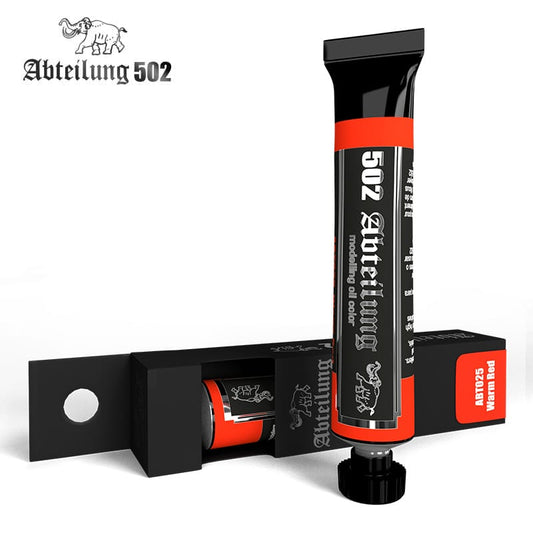 Abteilung 502: Modelling Oil Color - Warm Red
