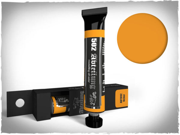 Abteilung 502: Modeling Oil Color - Ocher