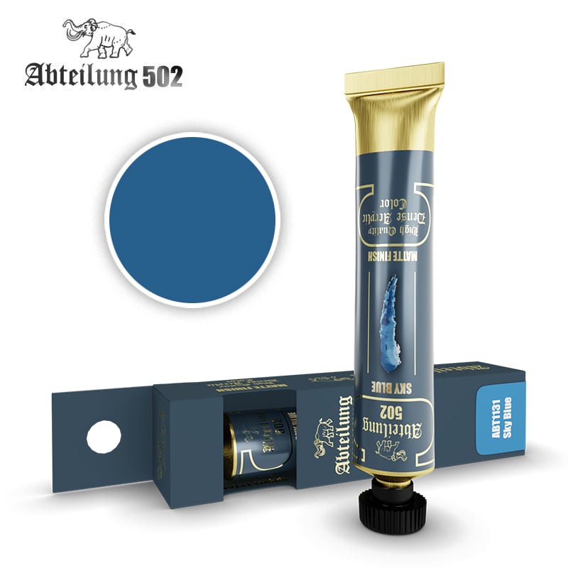Abteilung 502: High Quality Dense Acrylic Colors - Intense Blue Colors Set