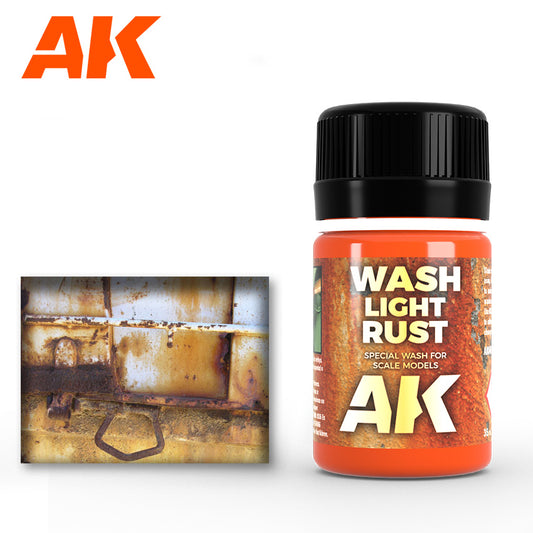 light rust wash
