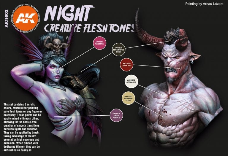 Ak Interactive Acrylic paint for model miniatures and tabletop dioramas of scale models