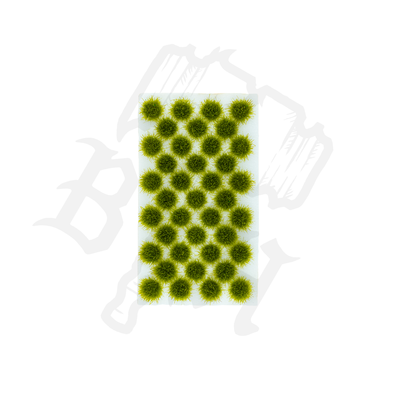 Lime Green Grass Tufts