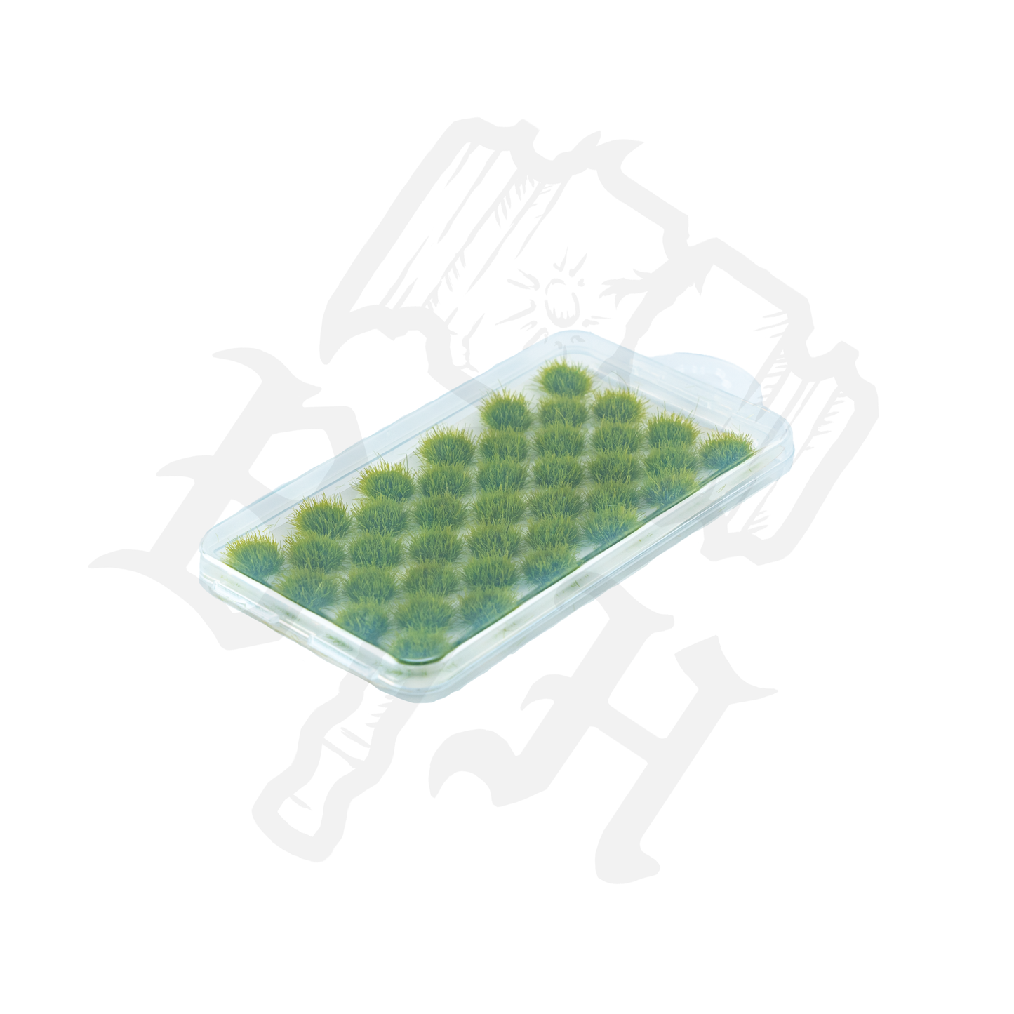 Lime Green Grass Tufts