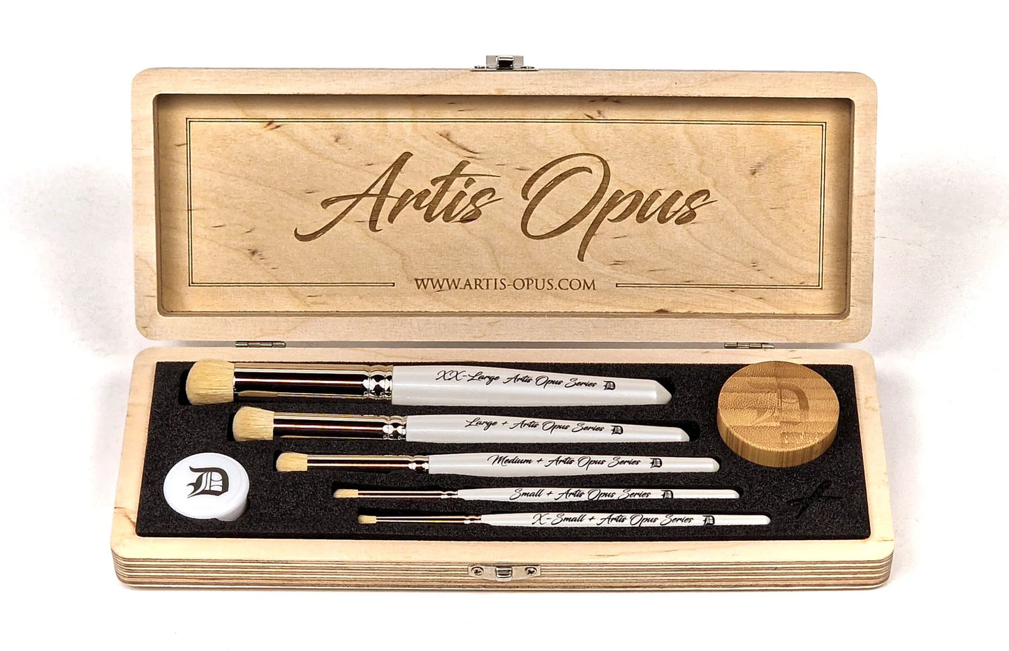 Artis Opus - Series D Drybrush - D+ Deluxe 5 Brush Set