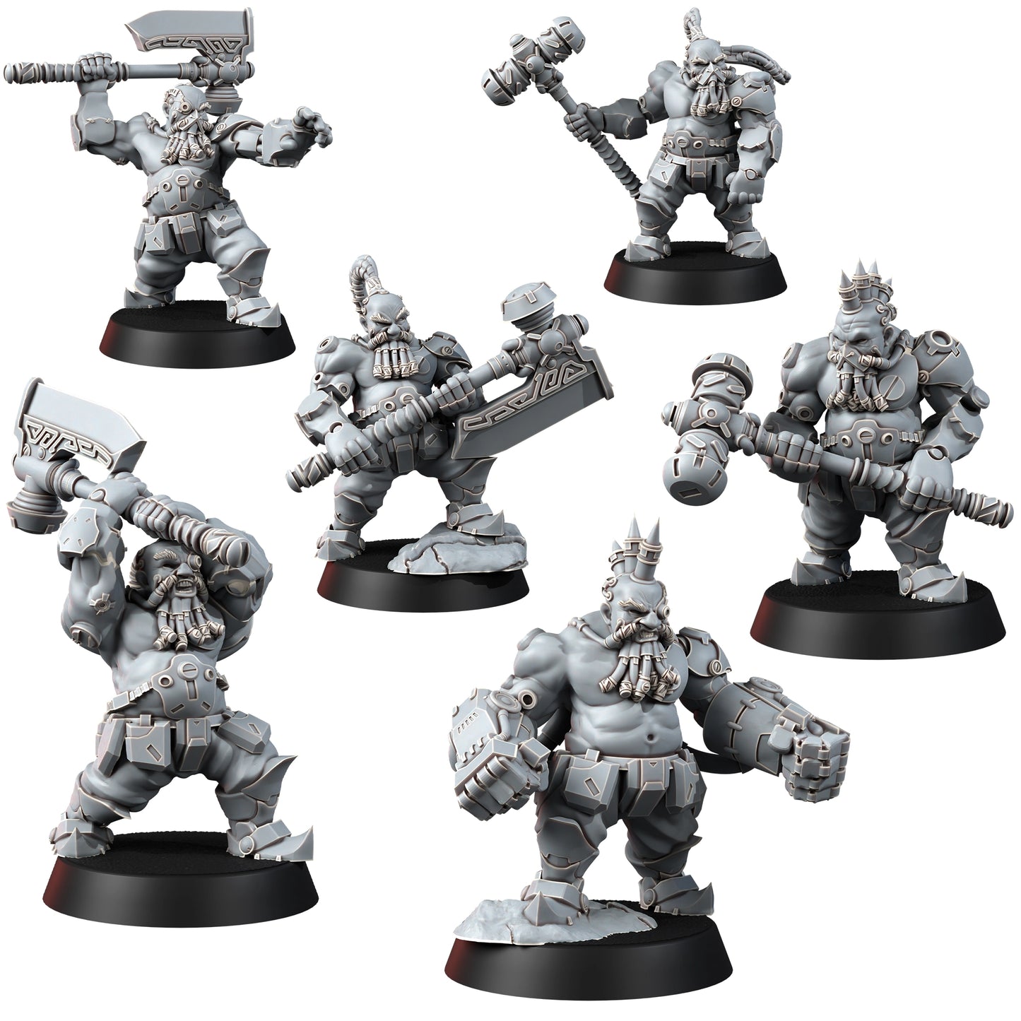 Guild Of Ironkin Furious Berserkers by Wargame Exclusive