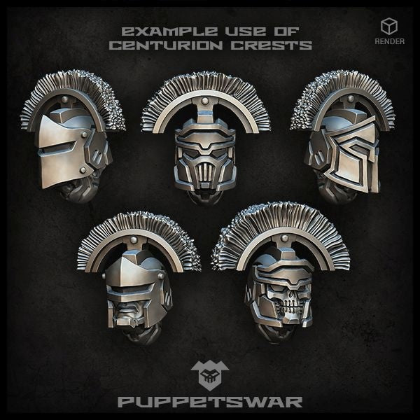 Centurion Crests Helmet Decoration by Puppetswar