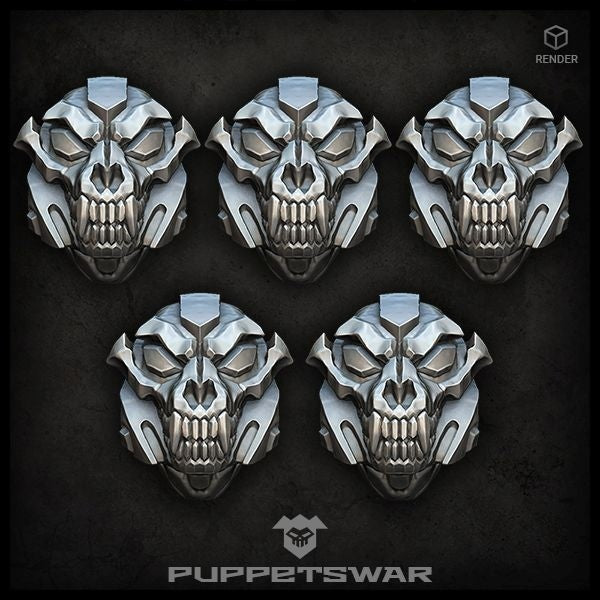 Wolf Reaper Helmets by Puppetswar