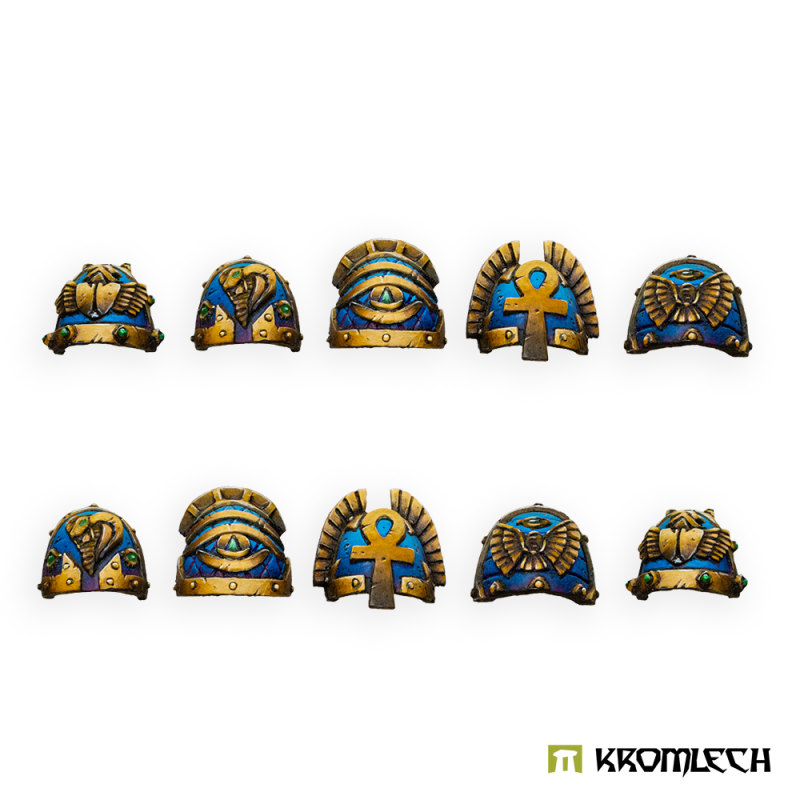 Stygian Praetorian Shoulder Pads (set of 10) by Kromlech