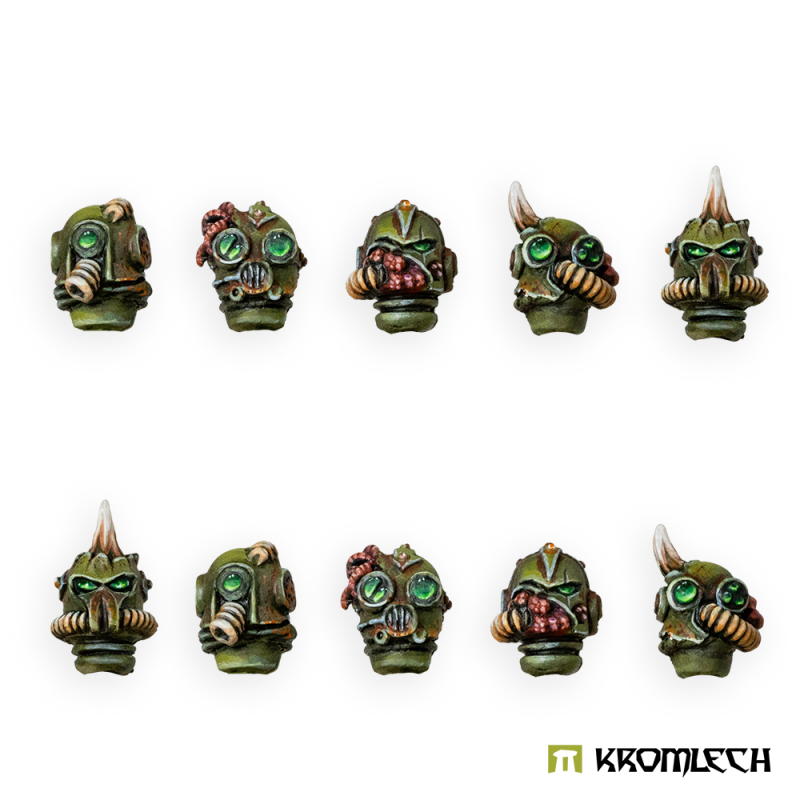 Morbid Legionary Heads (set of 10) by Kromlech