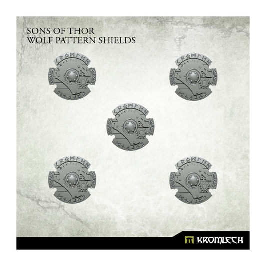 Sons of Thor: Wolf Pattern Shields Kromlech
