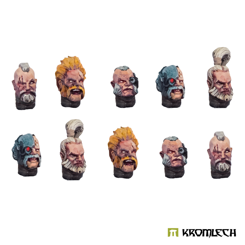 Sons of Thor Veteran Heads (set of 10) by Kromlech