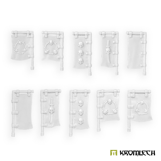 Cyber Samurai Banners bits  Kromlech