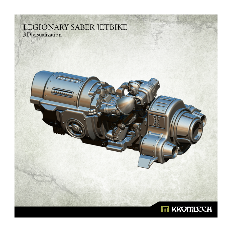 Legionary Saber Jetbike Resin Miniature by Kromlech