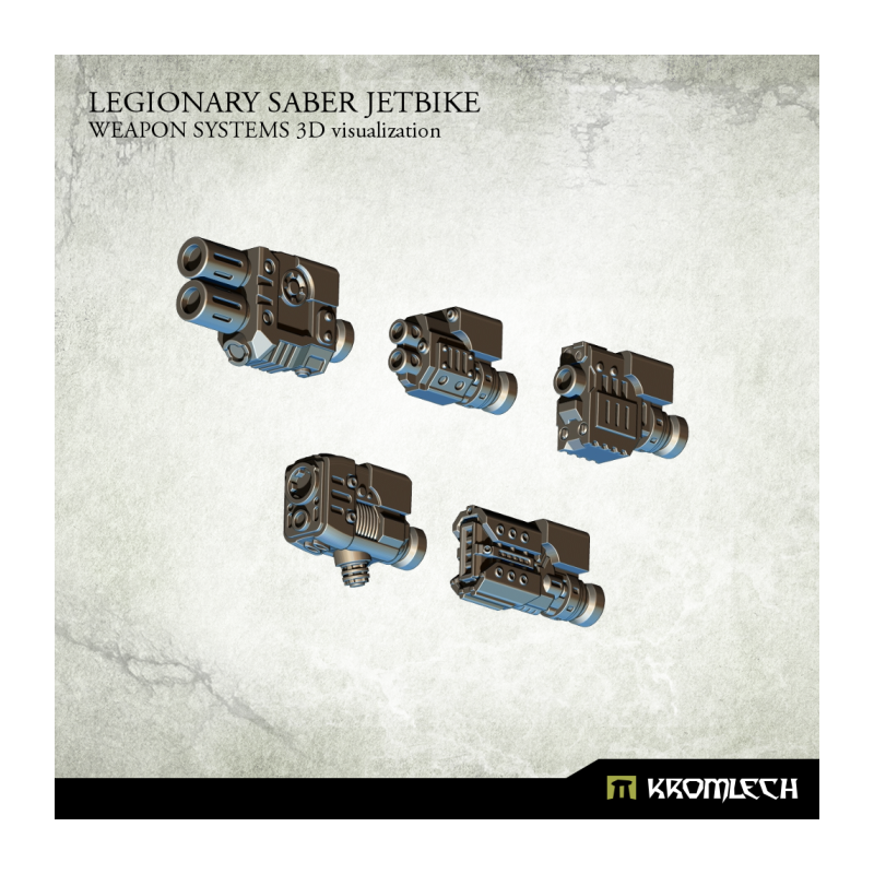 Legionary Saber Jetbike Resin Miniature by Kromlech