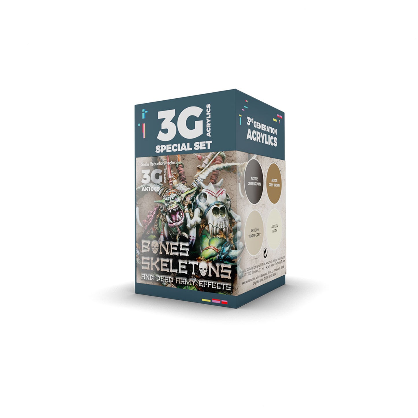 3G Acrylics Bones Skeletons And Dead Army Effects Special Set