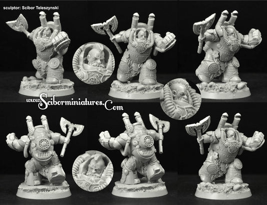 Sci-Fi Space Dwarf Cruiser Suit