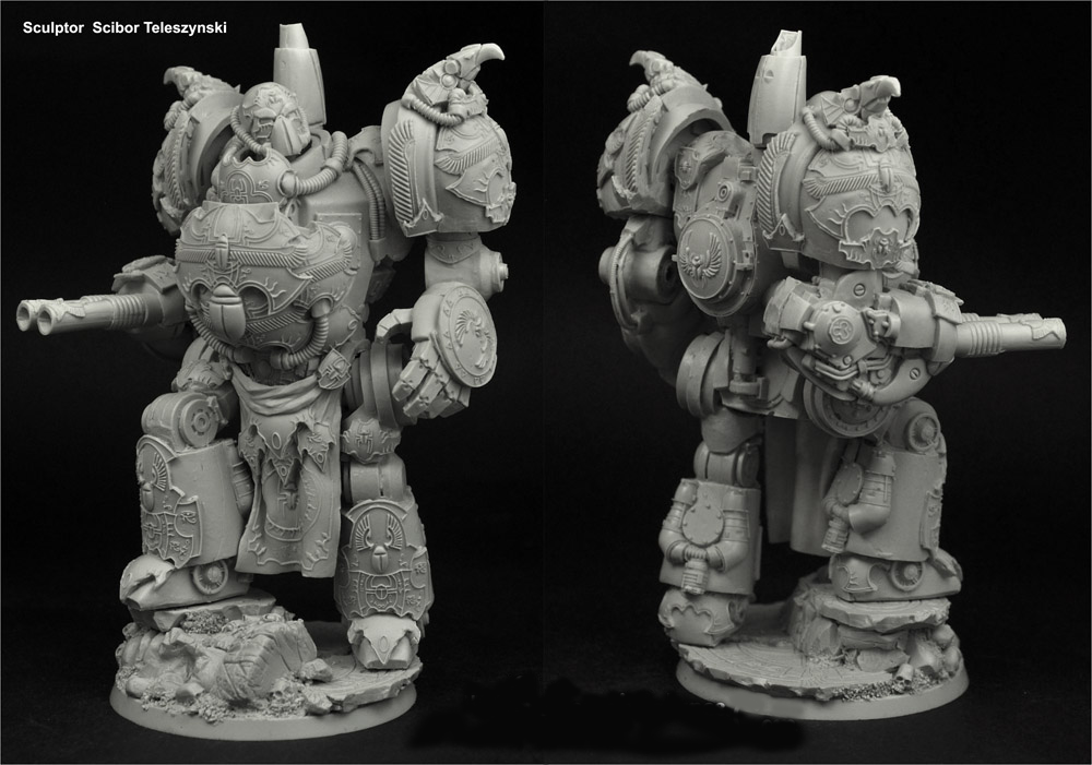 Sci-Fi Egyptian Osiris Mech Suit Scibor Miniatures