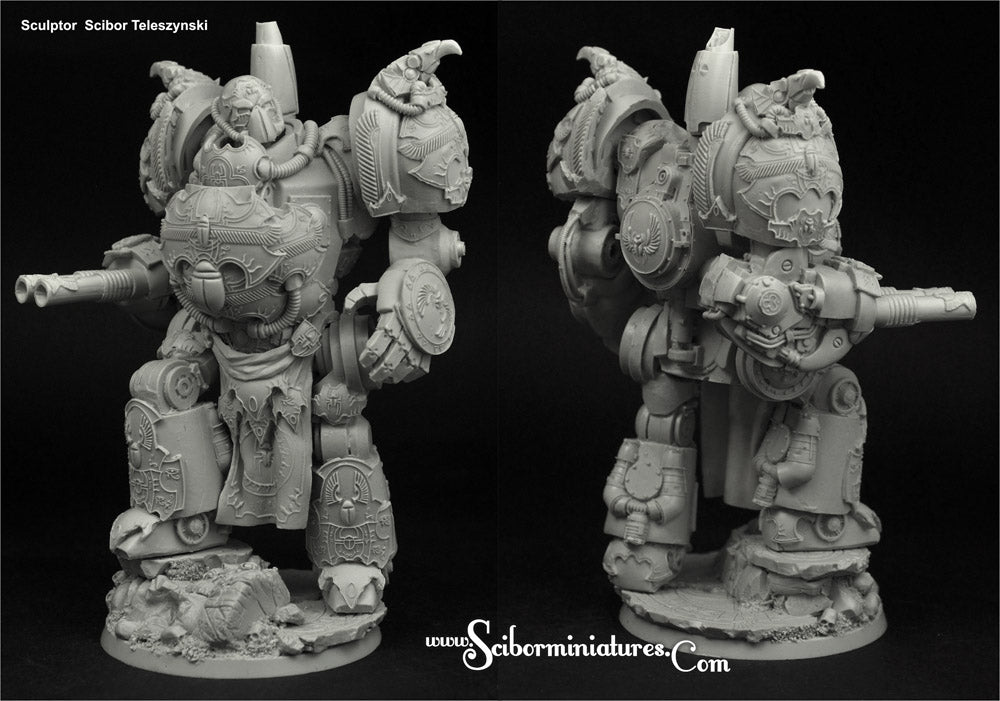 Sci-Fi Egyptian Osiris Mech Suit by Scibor Miniatures