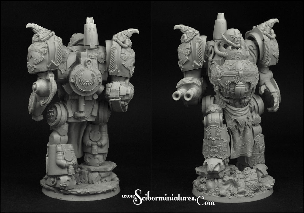 Sci-Fi Egyptian Osiris Mech Suit by Scibor Miniatures