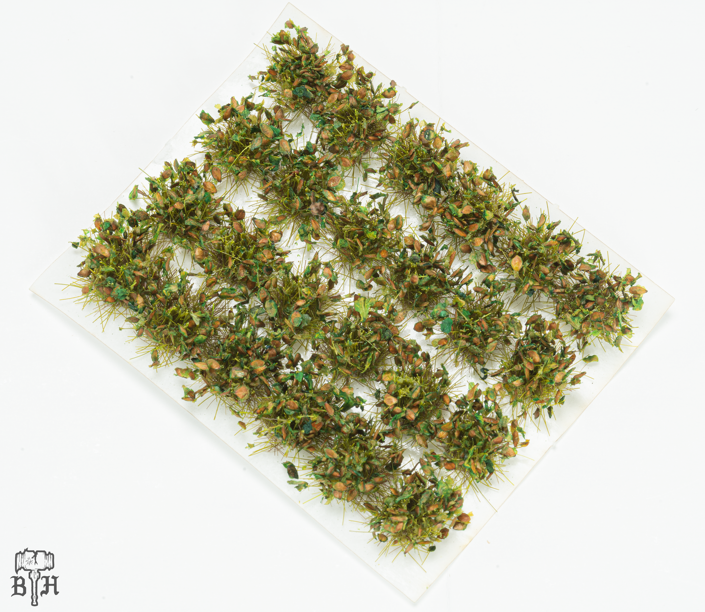 Basing & Terrain Green Frock Grass Tufts Sets of 24