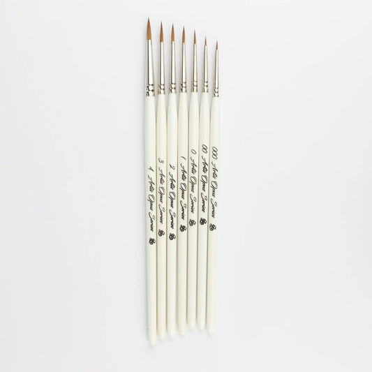 kolinsky sable hair miniature detail bursh series s
