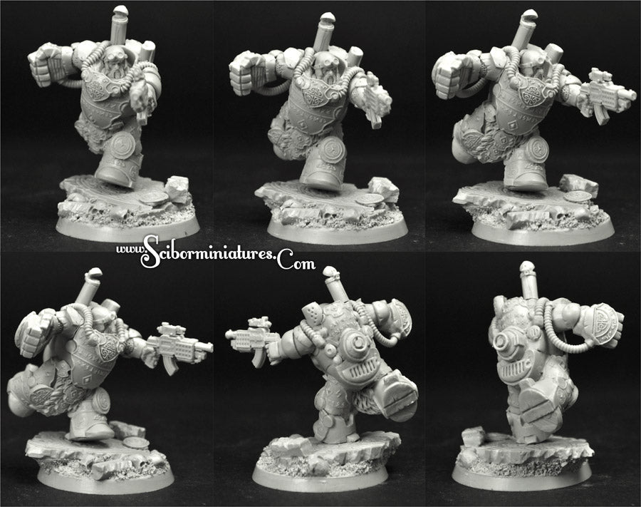 Sci-Fi Space Dwarf Cruiser Suit