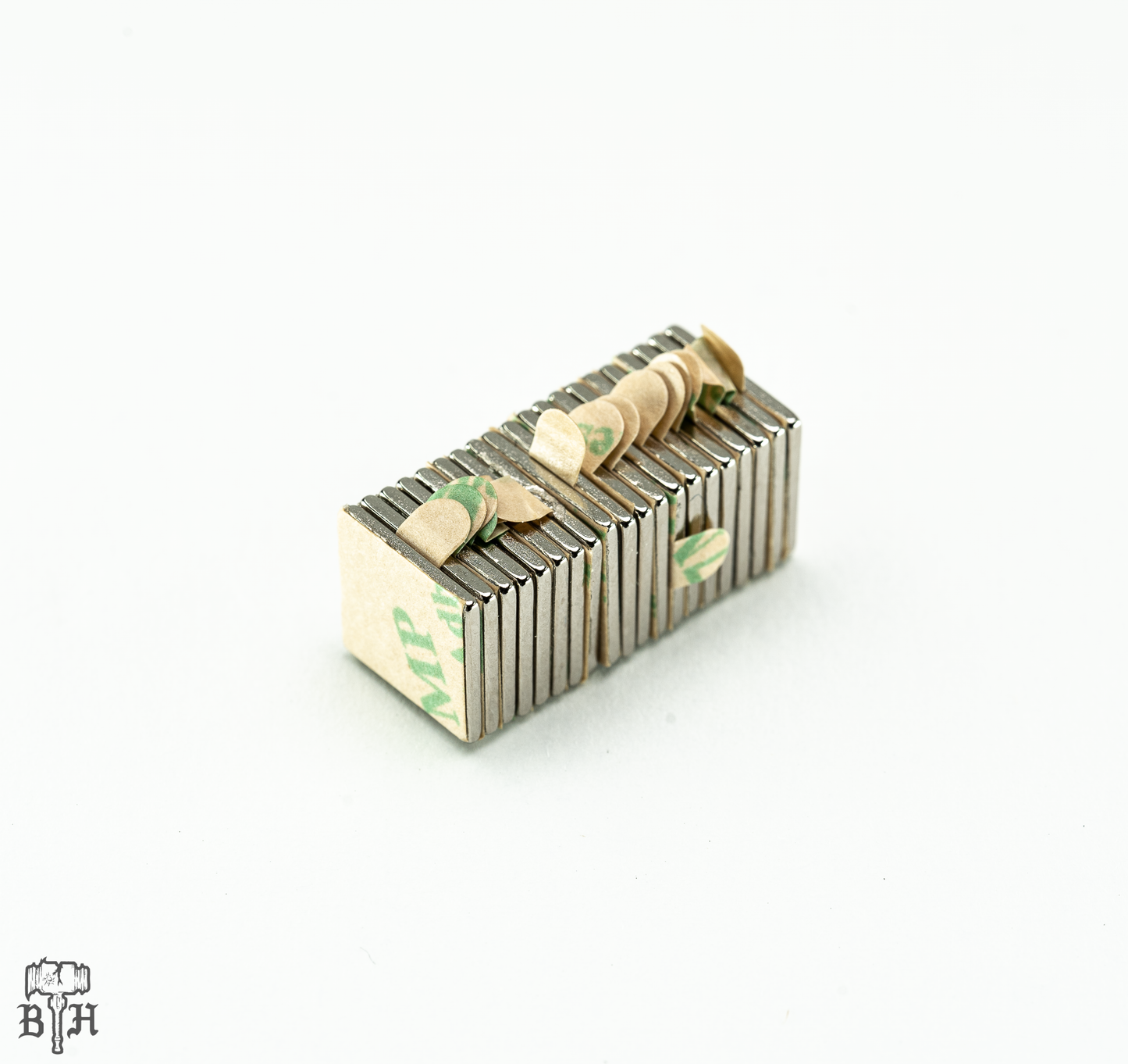 N52 Square Magnets with 3M adhesive backing 10MM x 10MM x 1MM
