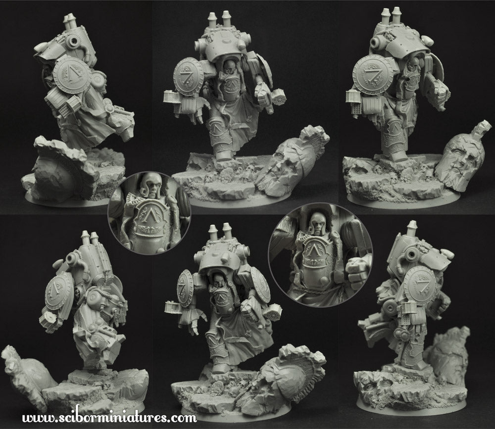 Spartan Cruiser Mech Suit #1 by Scibor Miniatures