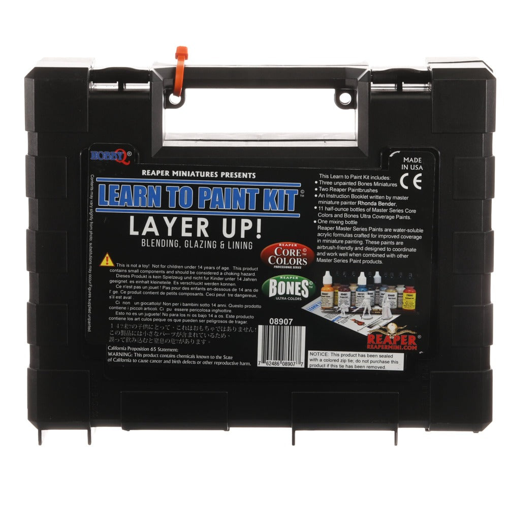 Learn To Paint Kit: Layer Up! by Reaper Miniatures
