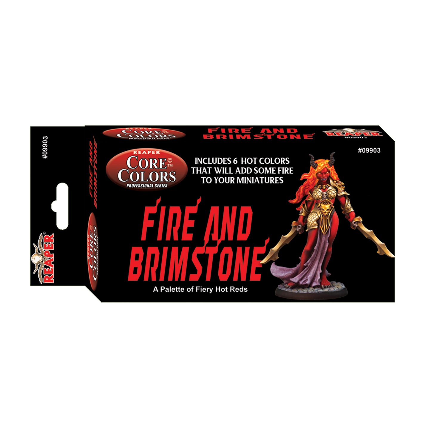 Reaper Fast Palette: Fire And Brimstone - Fiery Reds