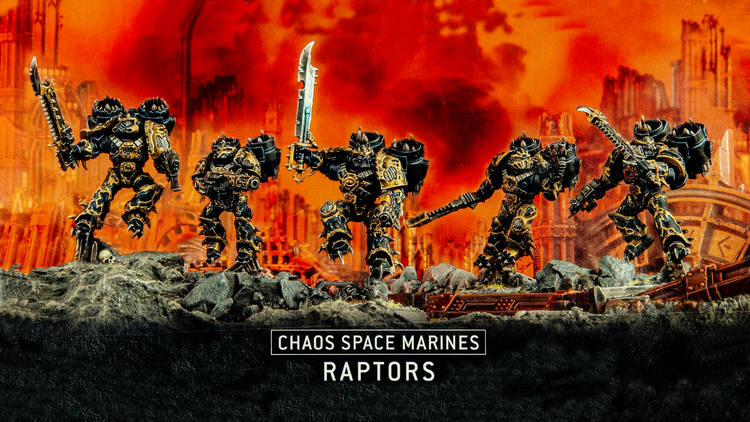 Chaos Space Marines Raptors - Warp Talons