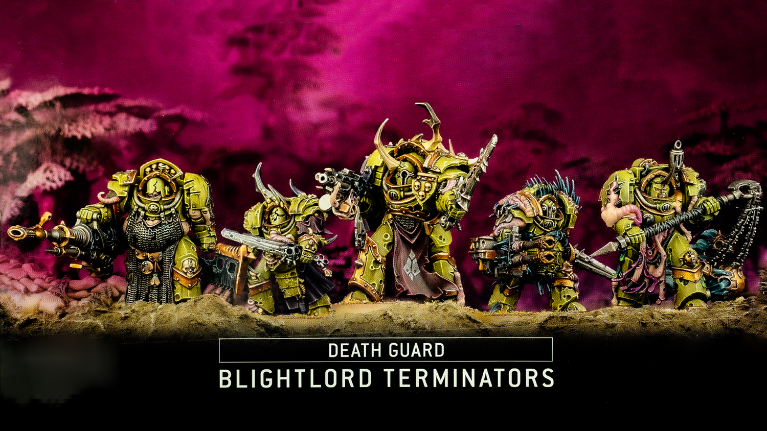 Death Guard Blightlord Terminators