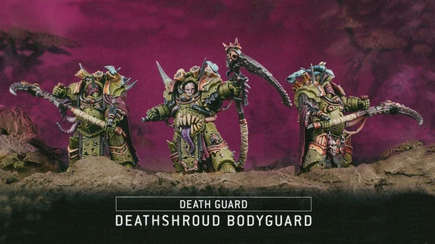 Death Guard Deathshroud Bodyguards