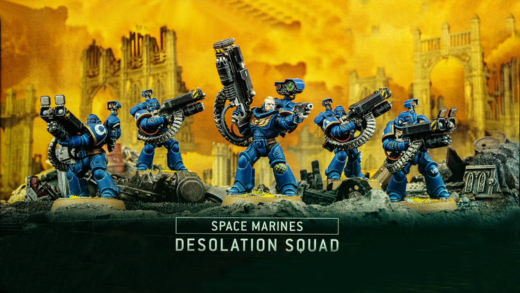 Space Marines Desolation Squad