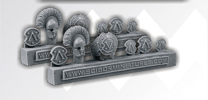 Spartan Accessories upgrade set #1 by Scibor Monsterous Miniatures
