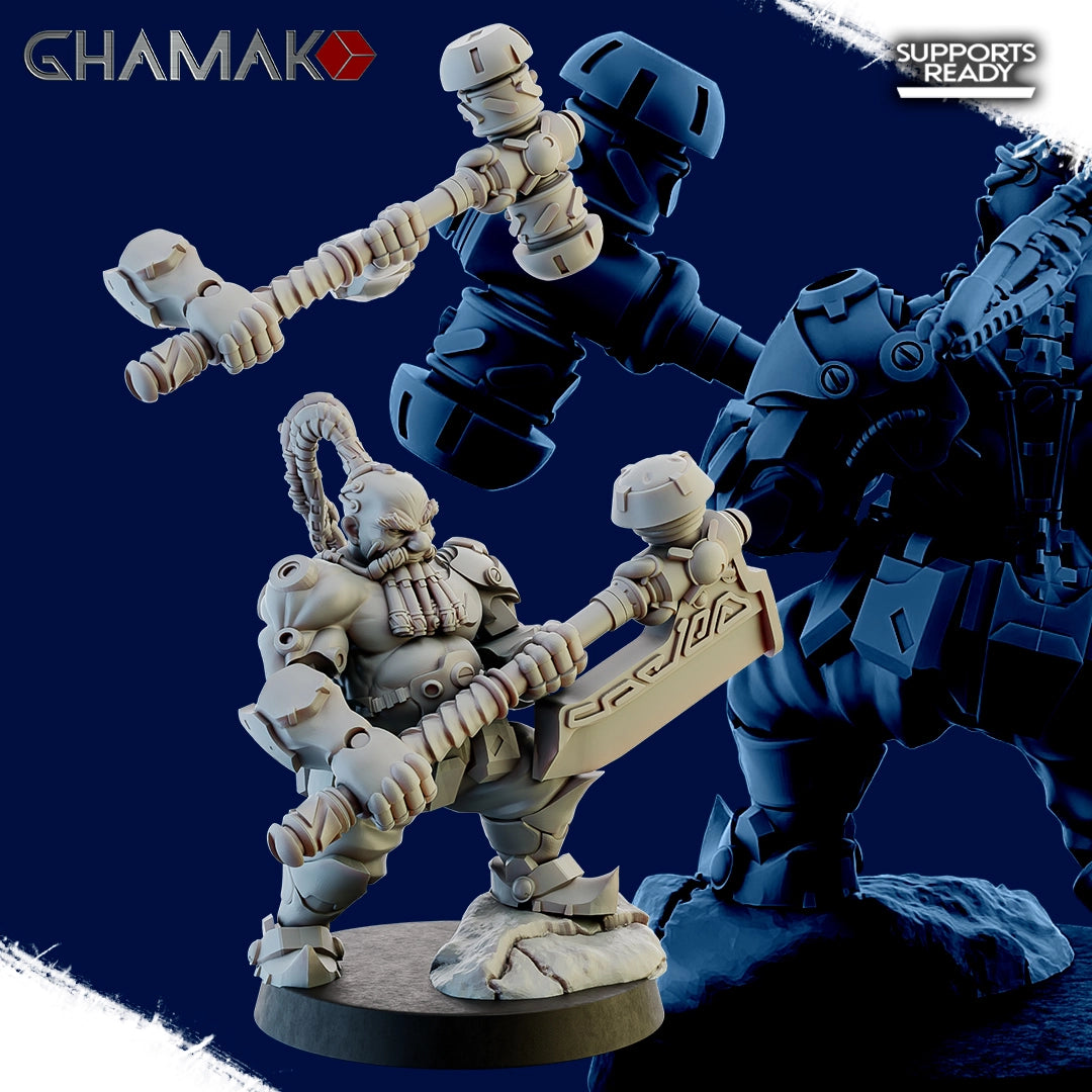 Guild Of Ironkin Furious Berserkers by Wargame Exclusive