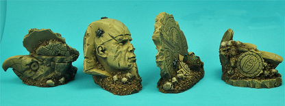 Egyptian Ruins Terrain Set (4 pieces) by Scibor Monsterous Miniatures