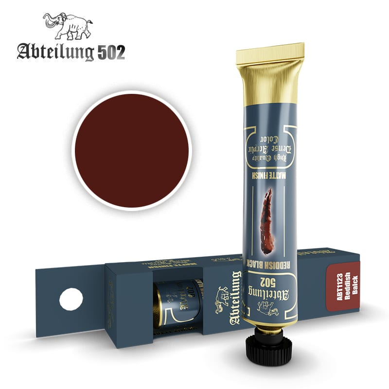 Abteilung 502: High Quality Dense Acrylic Colors - Intense Red Colors Set