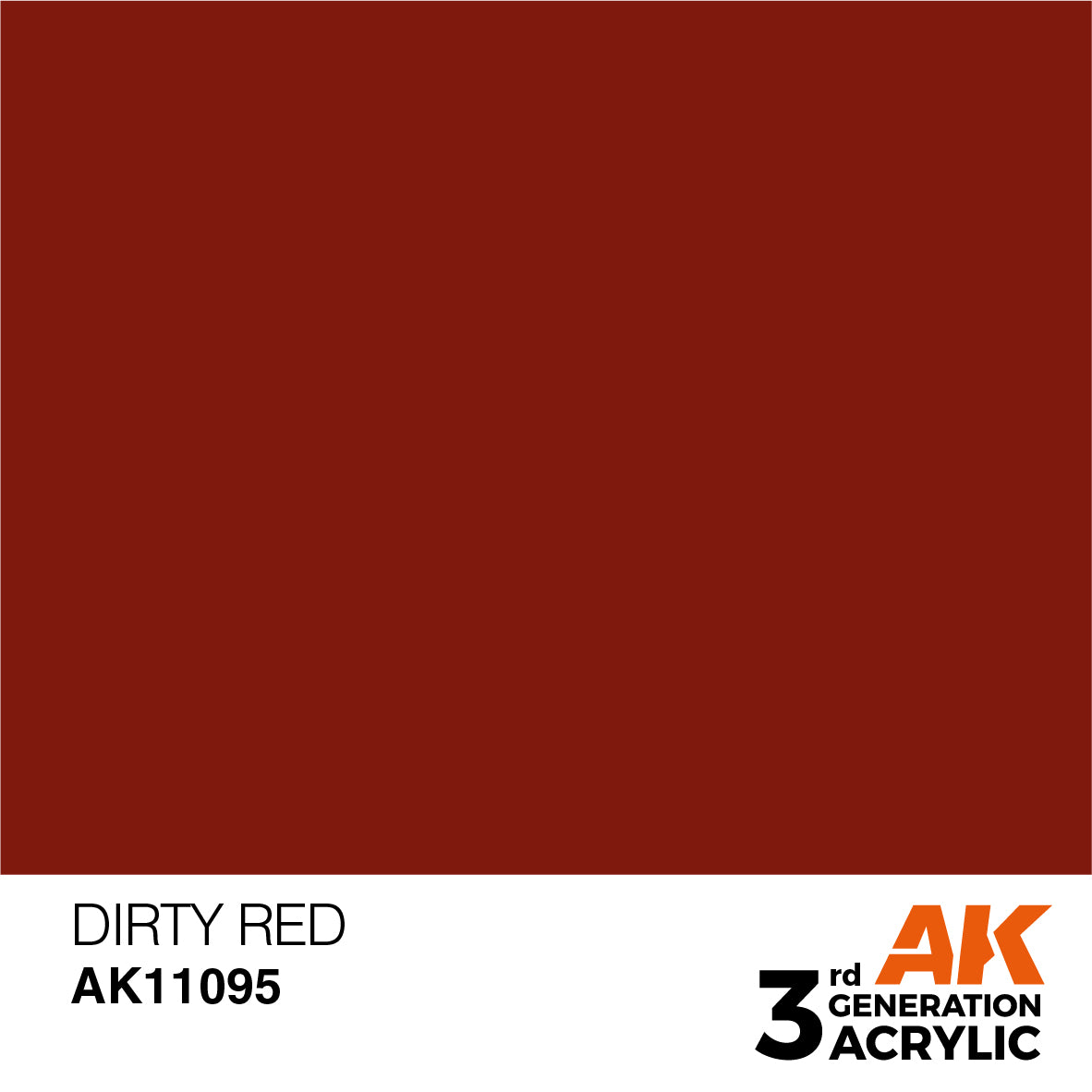 AK11095 Dirty Red